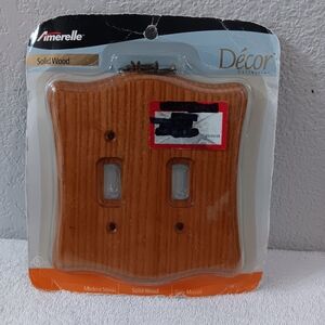 Amerelle Solid Wood Wallplates